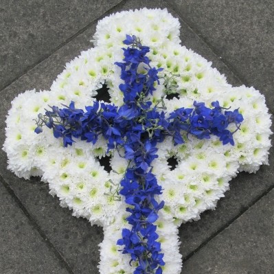 celtic cross funeral tribute