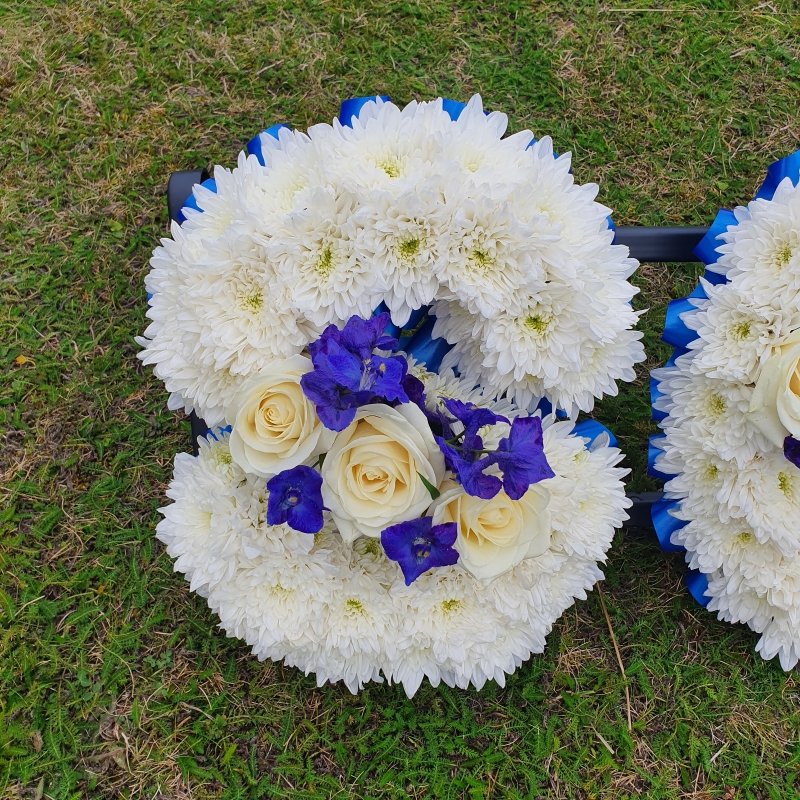 Son flowered Funeral Letters