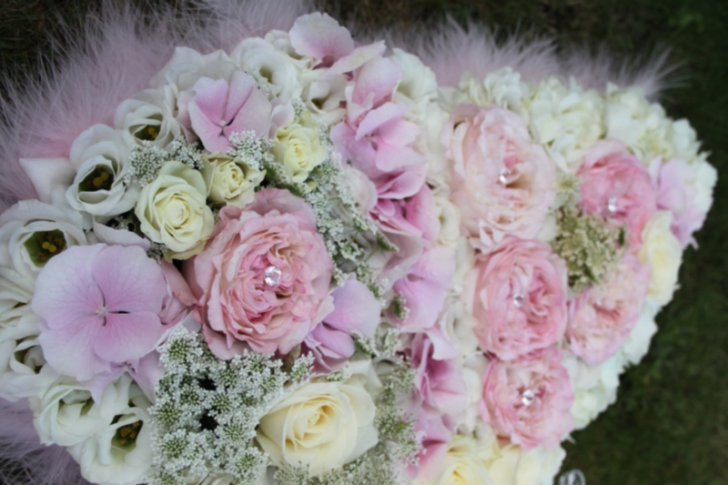 Butterfly Funeral flower tribute