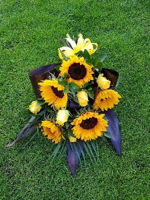 sunflower tied sheaf