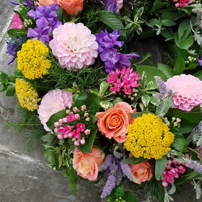 Colourful Summer Wreath