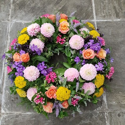 Colourful Summer Wreath