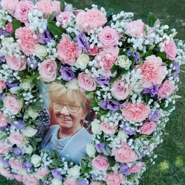 Memorial Picture Frame Pink