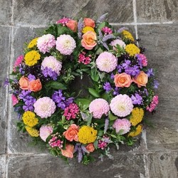 Colourful Summer Wreath