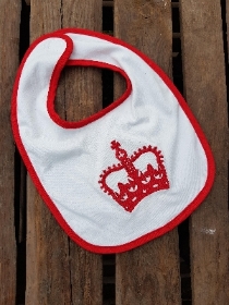 Powell Craft Crown Baby Bib