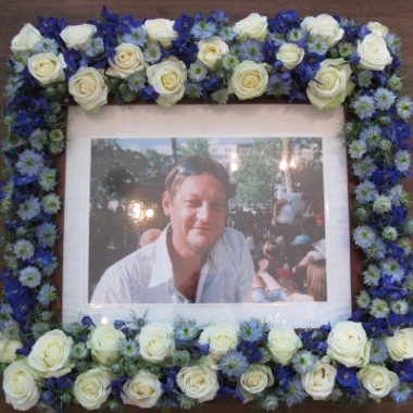 Memorial Picture Frame Blue