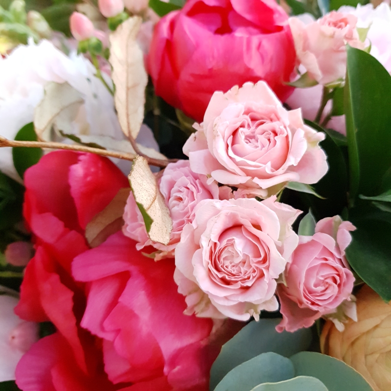 May Peony bouquet