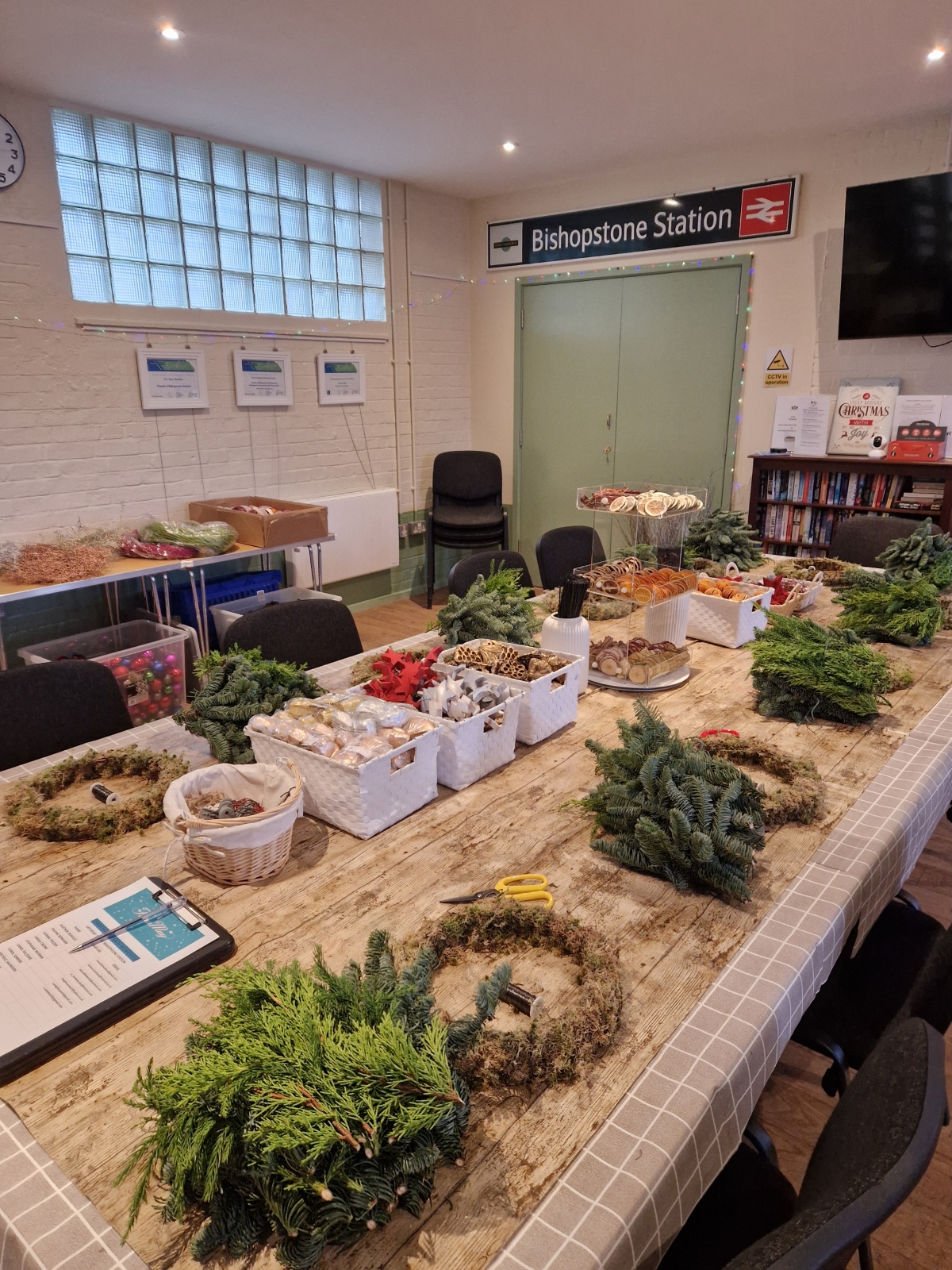 5th Dec 1pm St.Peters Church Seaford Christmas Wreath Workshop