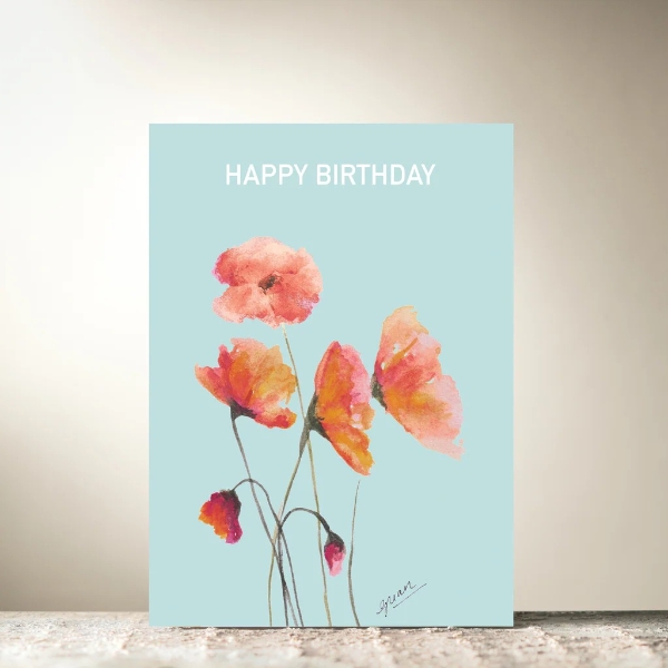 HomeLess Made card featuring original artwork by a community-supported artist