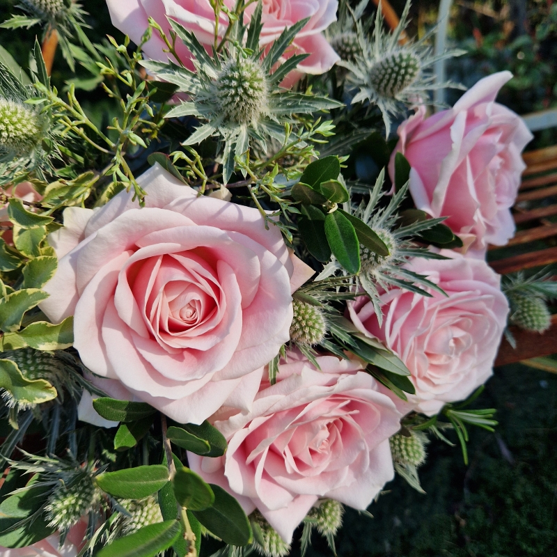 Pink Rose Bouquet