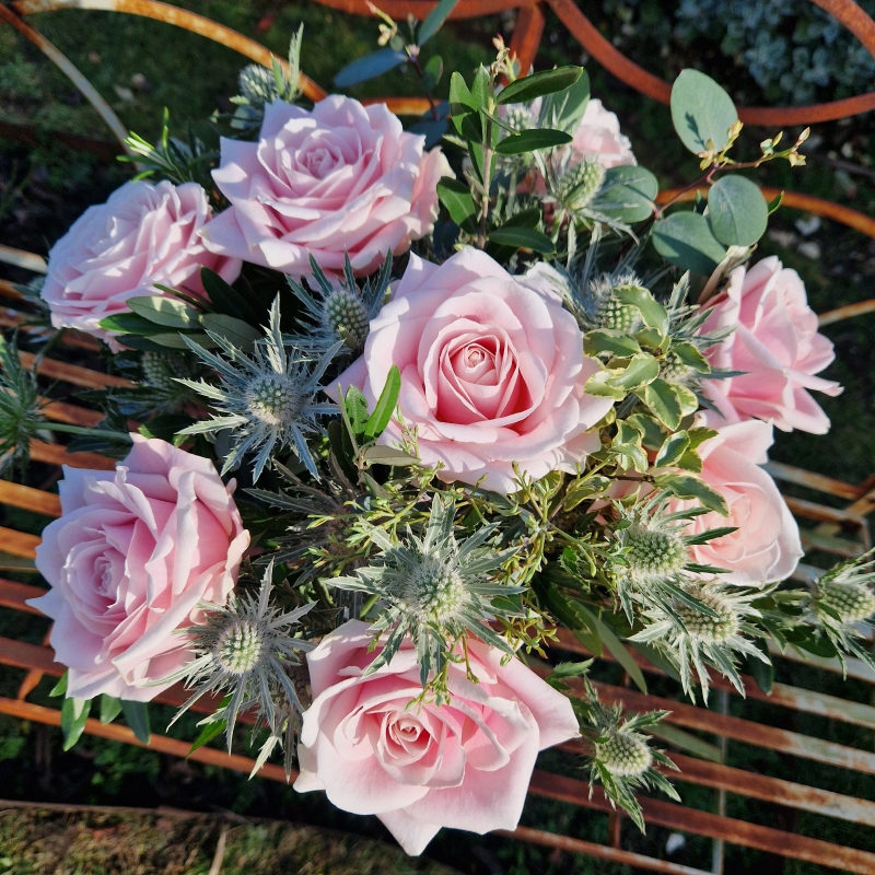 Pink Rose Bouquet