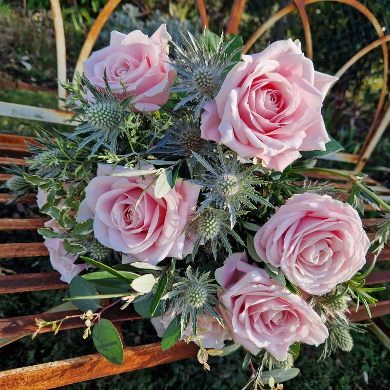 Pink Rose Bouquet