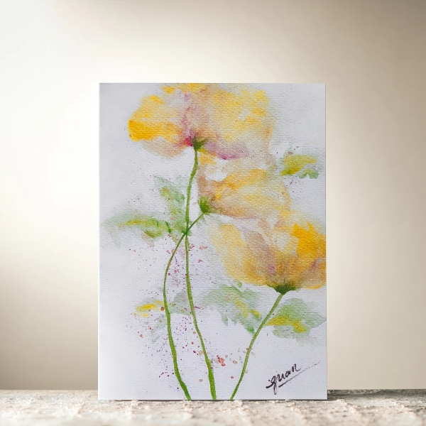 HomeLess Made card featuring original artwork by a community-supported artist