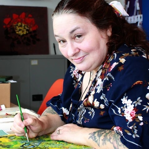 Ethical gift card created by artist supported by Barons Court Project