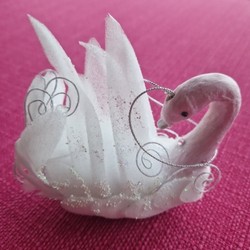 Swan Christmas Decoration